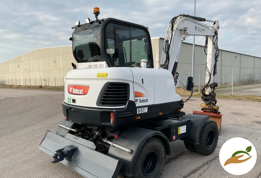2015 Колесный экскаватор Bobcat E55W