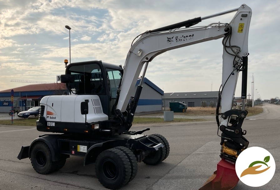 2015 Колесный экскаватор Bobcat E55W