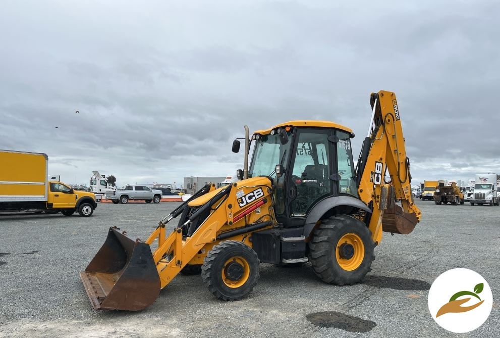 2018 JCB 3CX 4x4 Колесный экскаватор