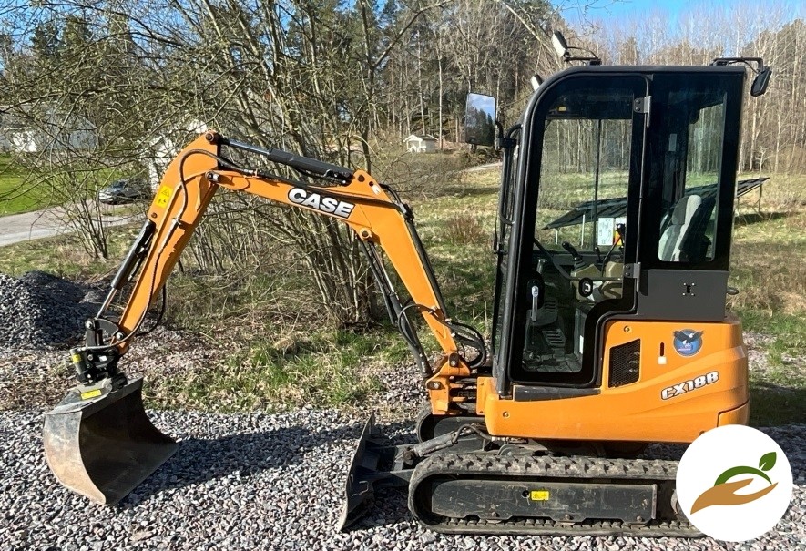 2015 экскаватор Case CX18B S2