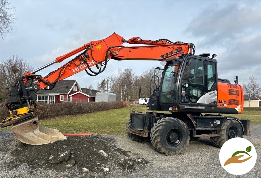 2016 Колесный экскаватор Hitachi ZX140W-5B