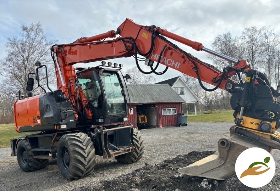 2016 Колесный экскаватор Hitachi ZX140W-5B