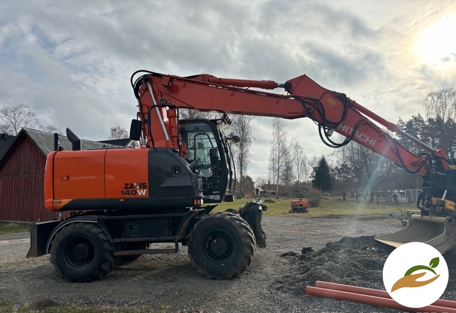 2016 Колесный экскаватор Hitachi ZX140W-5B