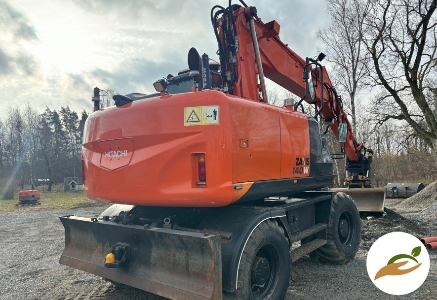 2016 Колесный экскаватор Hitachi ZX140W-5B