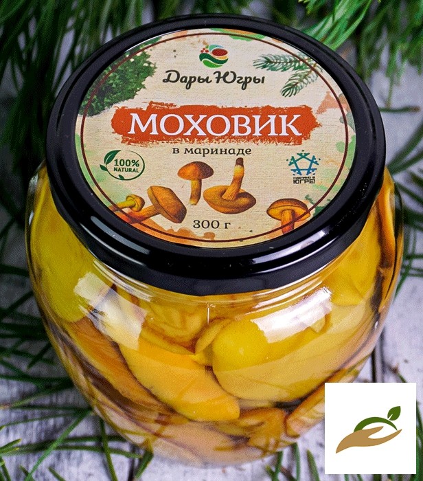 Маринованные моховики / ДАРЫ-ЮГРЫ-ХМАО / 300 гр