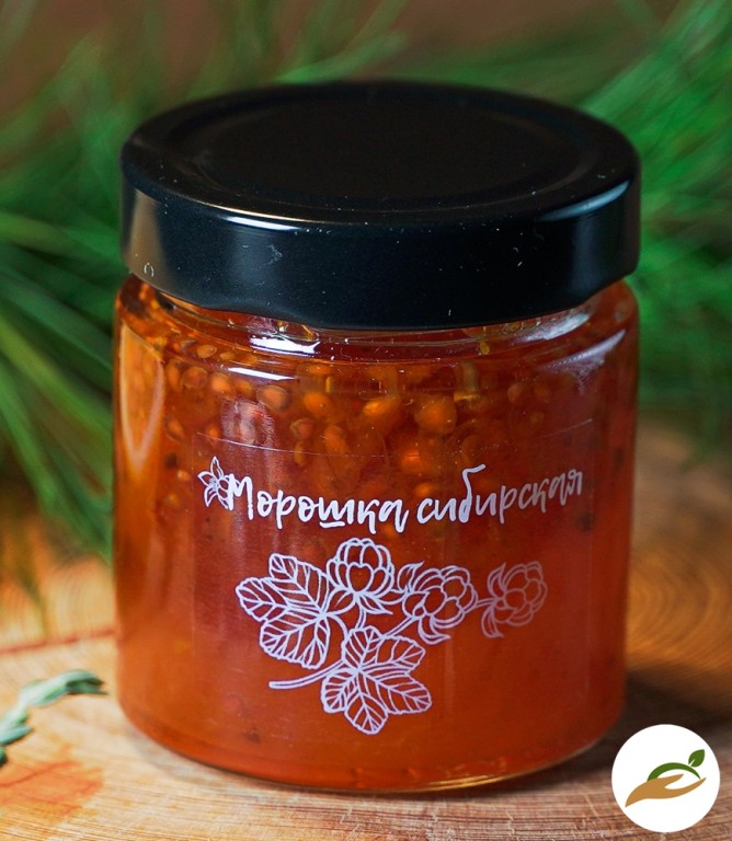Морошка лесная в сахарном сиропе / ДАРЫ-ЮГРЫ-ХМАО / 200 гр