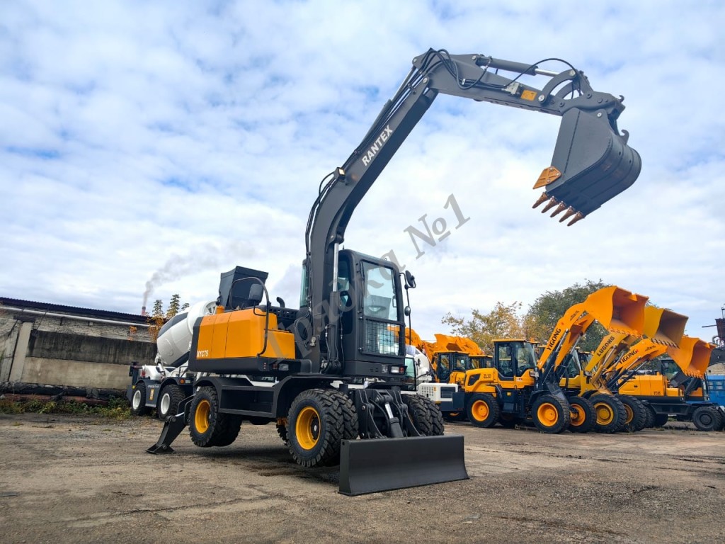 Колесный экскаватор Rantex XYC75