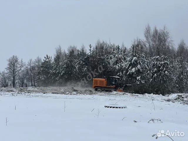Услуги гусеничного с широкой гусянкой мульчера