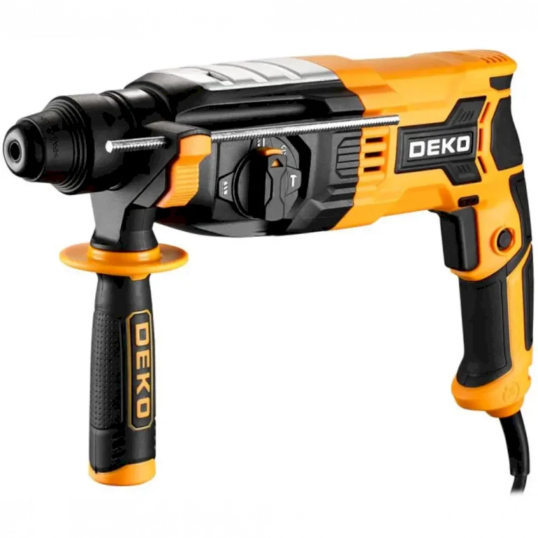 Перфоратор сетевой SDS-plus Deko DKH1350W 084-1032, 1350 Вт, 3.2 Дж