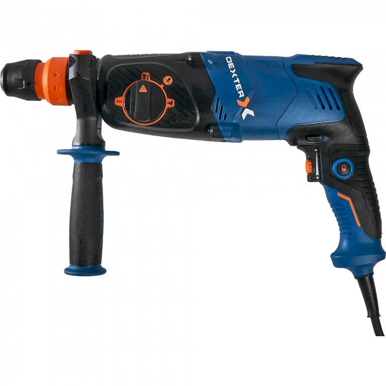 Перфоратор сетевой SDS-plus Dexter 5 800RH2-30.51, 800 Вт, 2.9 Дж