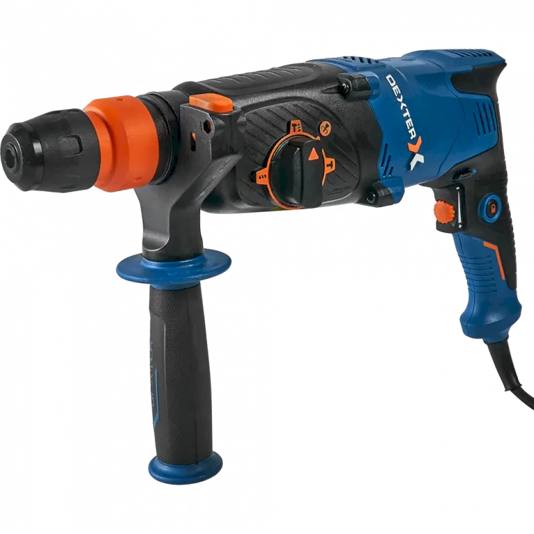 Перфоратор сетевой SDS-plus Dexter 5 800RH2-30.51, 800 Вт, 2.9 Дж